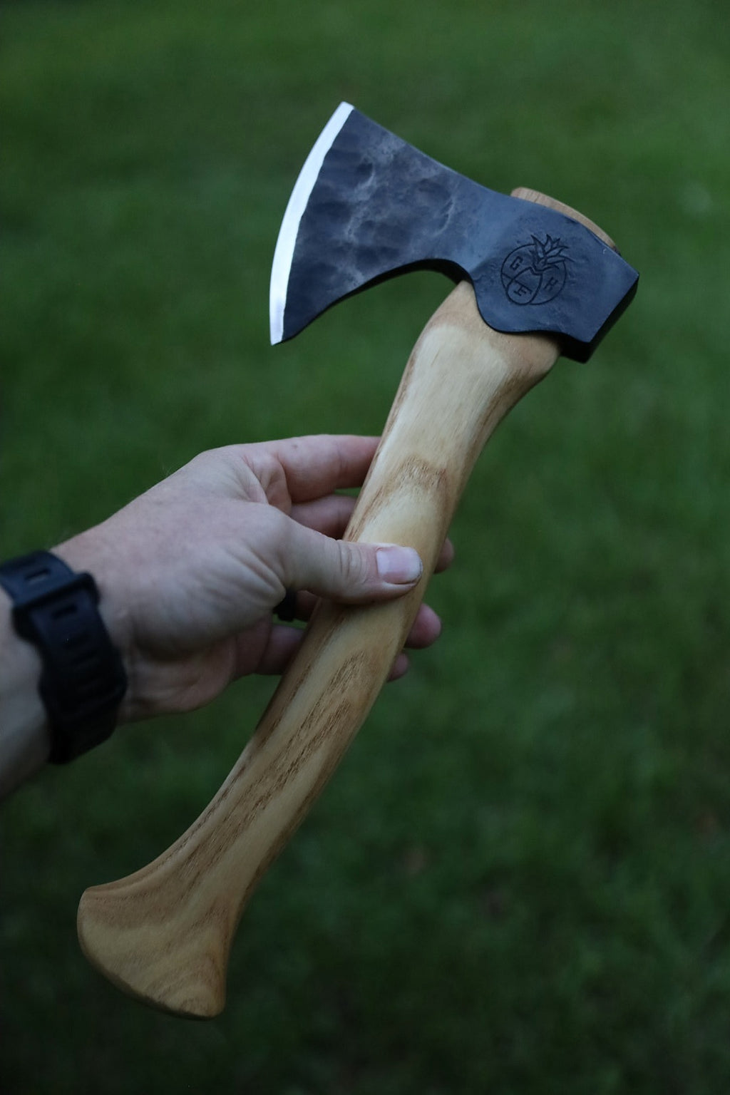 Custom Hand Forged Carving Axe