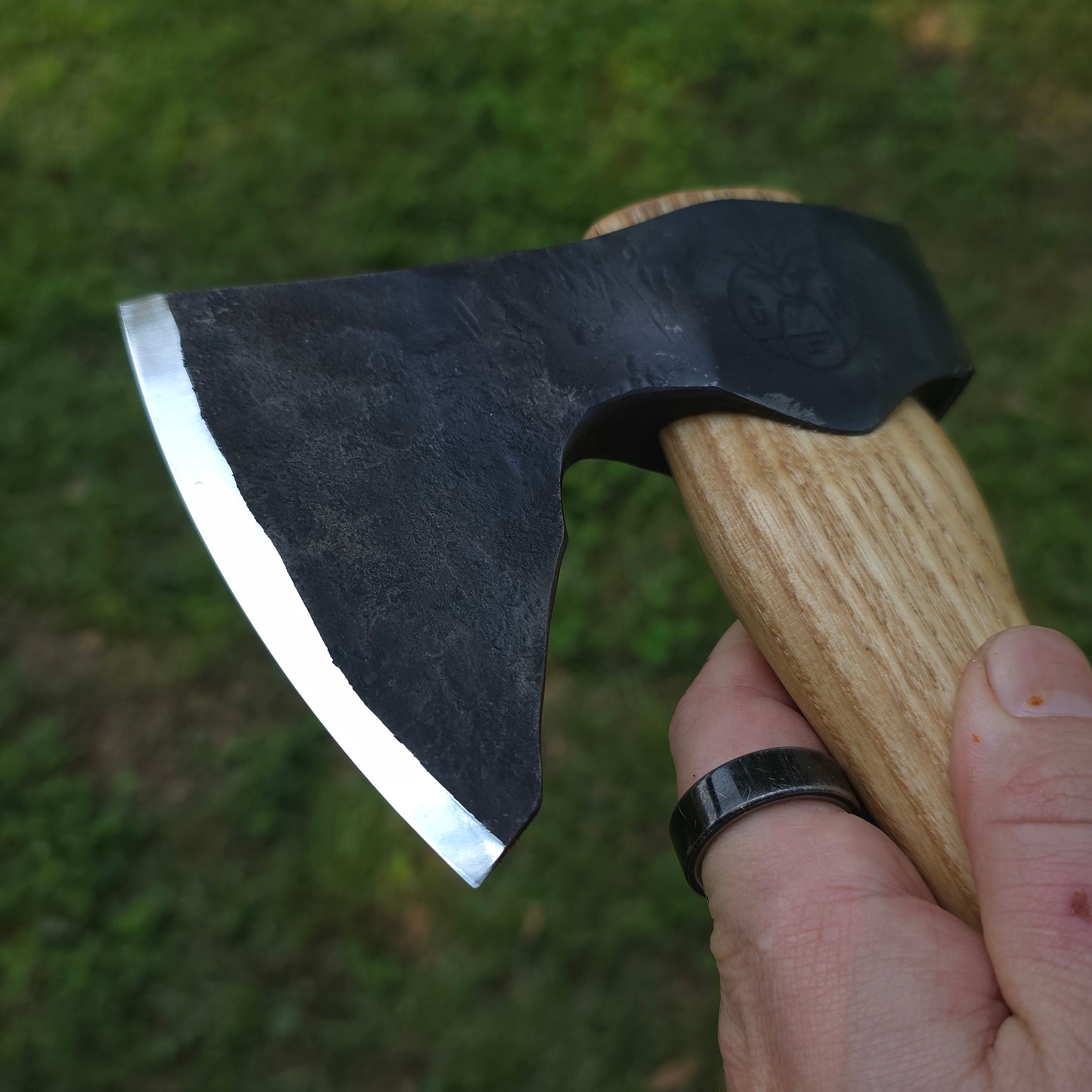 Custom Hand Forged Carving Axe