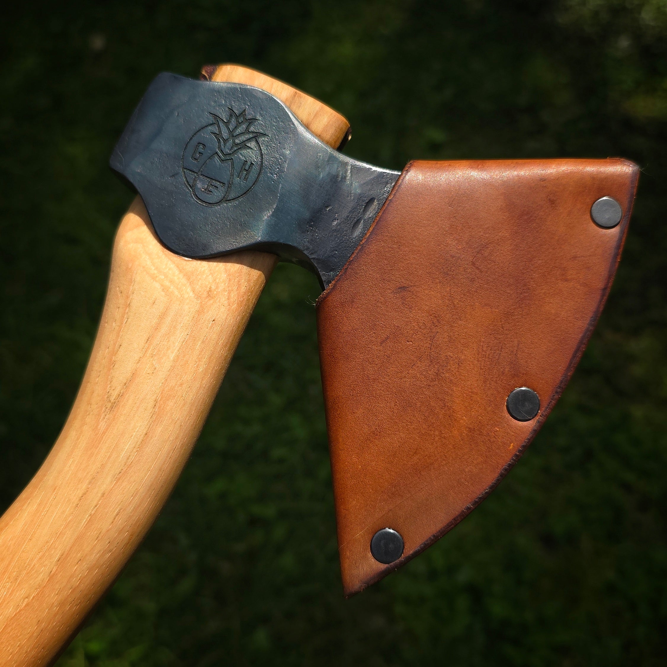 Custom Hand Forged Carving Axe