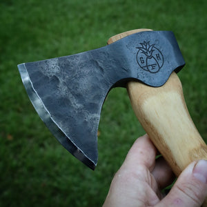 Custom Hand Forged Carving Axe